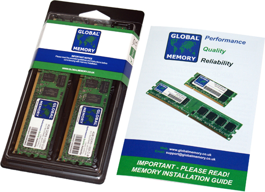 64GB (2 x 32GB) DDR4 2133MHz PC4-17000 288-PIN ECC REGISTERED DIMM (RDIMM) MEMORY RAM KIT FOR HEWLETT-PACKARD SERVERS/WORKSTATIONS (4 RANK KIT CHIPKILL)
